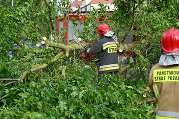 Potężna burza nad Małopolską. Wiele interwencji straży