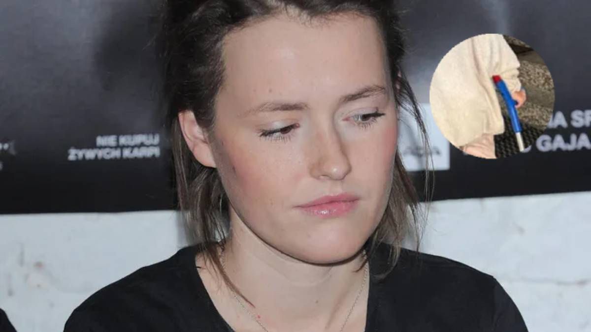 Córka Olgi Frycz porusza się o kulach