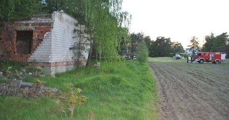 Łódzkie. W pustostanie zawalił się strop. W środku była grupa dzieci