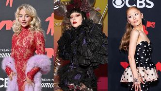 Zatrzęsienie gwiazd na gali MTV VMA 2025: mroczna Lady Gaga, elegancka Ariana Grande, cała w czerwieni Sabrina Carpenter...