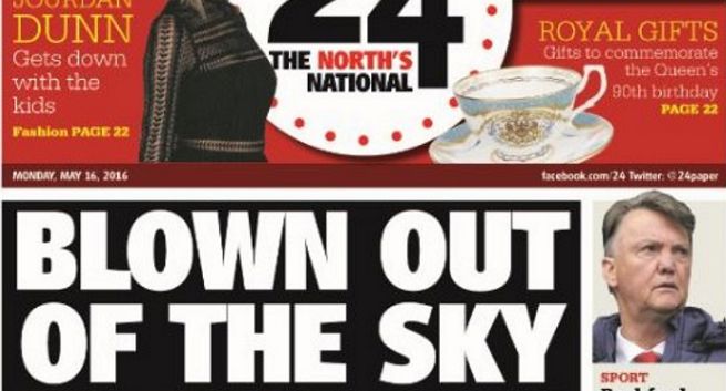 Brytyjski dziennik „24” zamknięty miesiąc po wprowadzeniu na rynek, za mało czytelników i reklamodawców