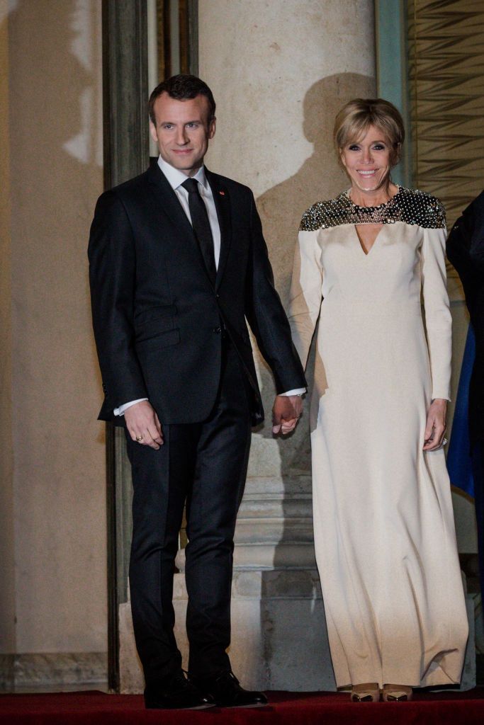 Emmanuel Macron i Brigitte Macron