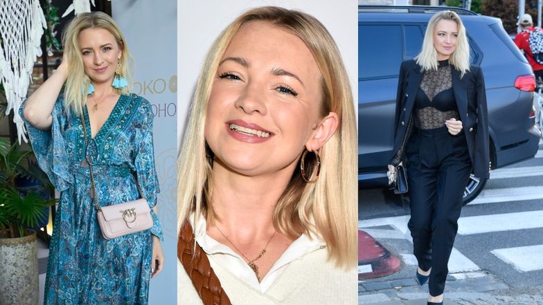 Barbara Kurdej-Szatan na trzech ściankach jednego dnia