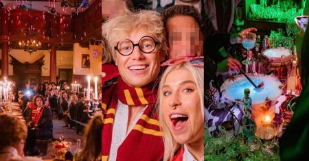 Andrzej Stoch wynajął ZAMEK na urodziny w stylu Harry'ego Pottera! Zatrudnił chór i aktorów (ZDJĘCIA)