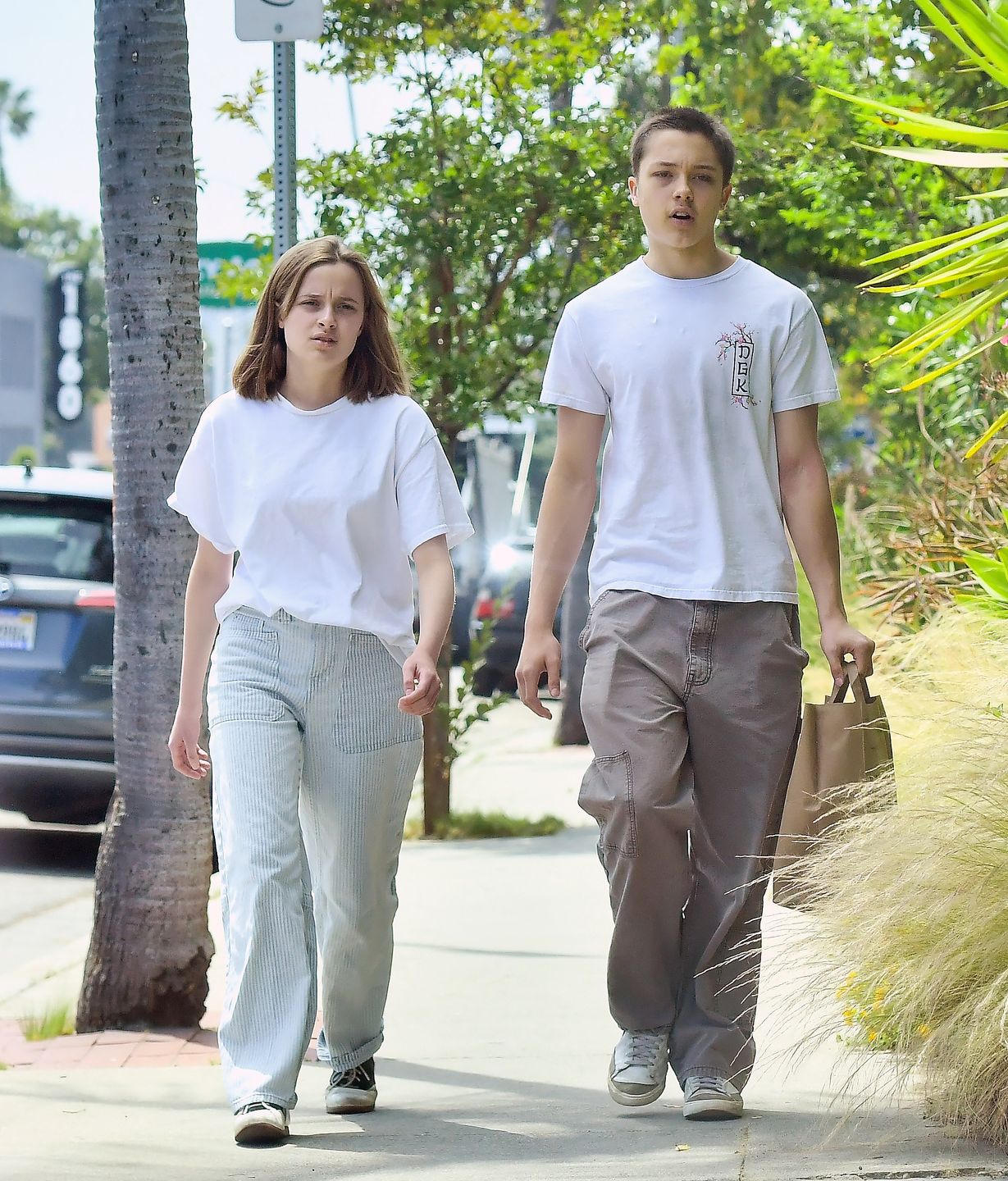 Knox i Vivienne Jolie-Pitt 
