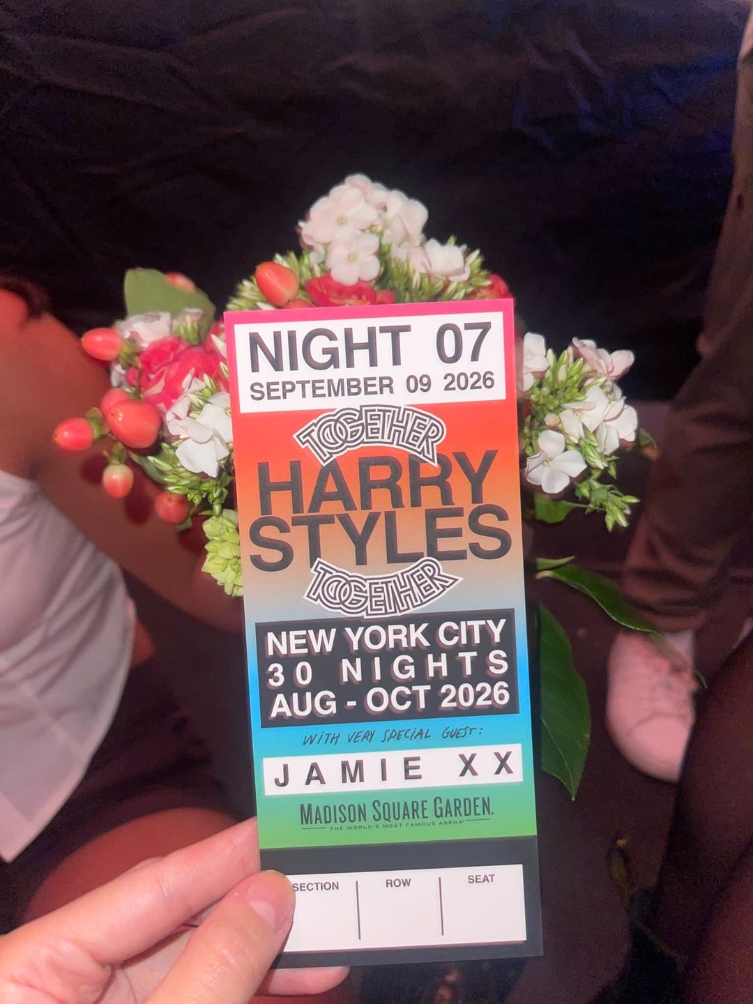 bilety na koncert Harry'ego Stylesa na Madison Square Garden