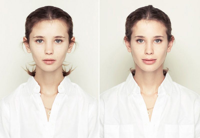 Jak wyglądaliby ludzie, gdyby mieli symetryczne twarze?