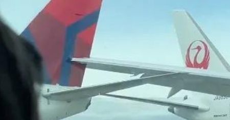 Kolizja samolotów na lotnisku w Seattle. Było ponad 140 pasażerów.