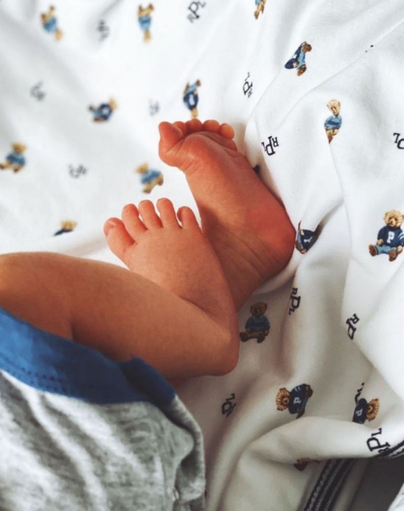Halina Mlynkova pozuje z synem na Instagramie