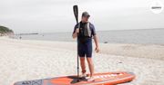 Podręcznik "Jak pływać na desce SUP" i film o wygięciu pióra wiosła