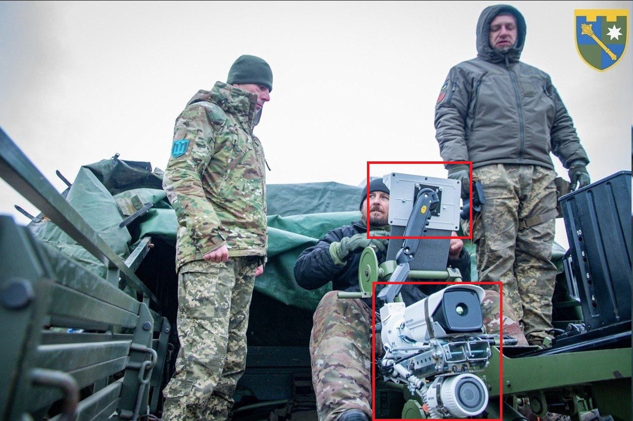 Ukraińska pomysłowość nie zna granic. Działko przeciwlotnicze i kamery przemysłowe