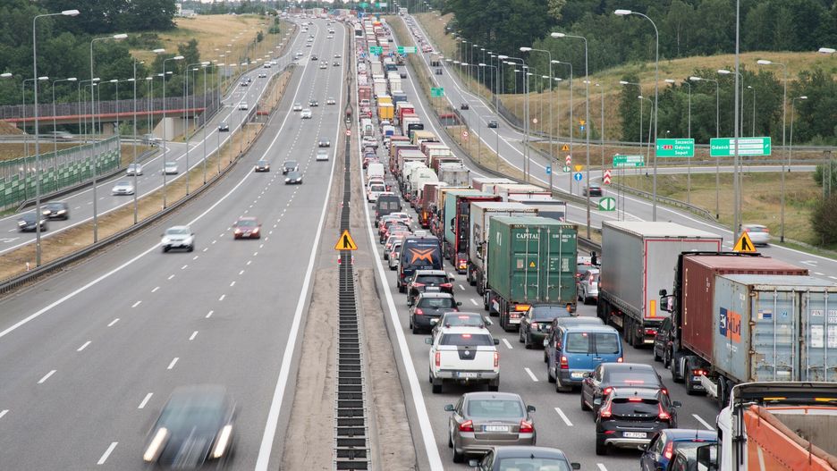 Korki na Tr�jmiejskiej Obwodnicy05.07.2021 Gdansk Obwodnica Trojmiasta korek Fot. Wojciech Strozyk/REPORTERWojciech Strozyk/REPORTER