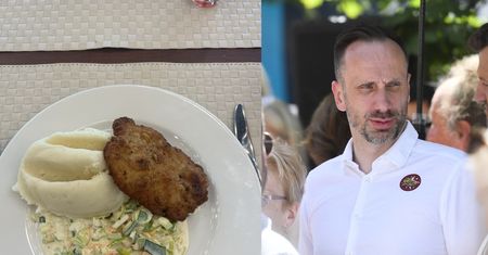 Afera w Sejmie - Janusz Kowalski jadł schabowego z Niemiec?!
