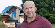 Tomasz Oświeciński pochwalił się zdjęciem z budowy. Dom już na ukończeniu
