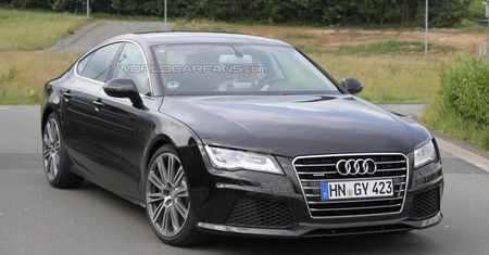 Audi S7 wyszpiegowane!
