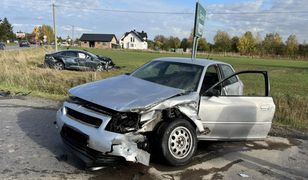 Dramat na skrzyżowaniu. Nie żyje kierowca audi