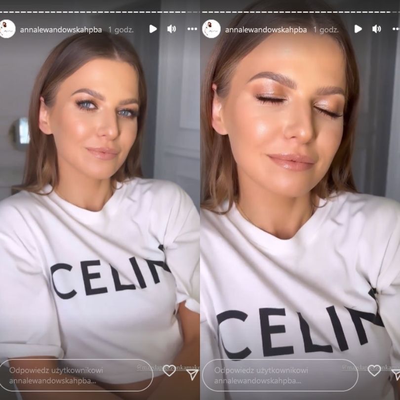 Anna Lewandowska prezentuje stylizację na charytatywny event
