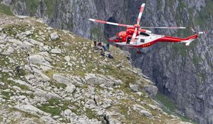 Tatry. Turysta spadł z 40 metrów. "To jest w sferze cudów, że przeżył"