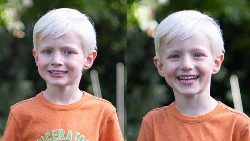 Przed zrobieniem zdjęć dziecka krzyczy takie słowa. Sztuczka działa jak marzenie