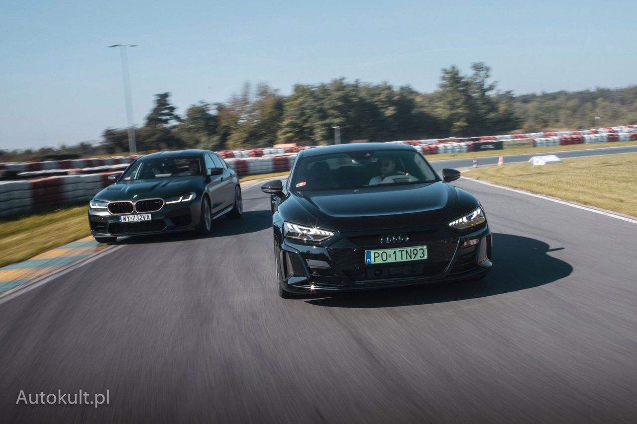 BMW M5 CS (2021) vs Audi RS e-tron GT (2022)