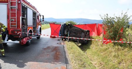 Tragiczny wypadek w Czekaju. Siostry rozdzielone na zawsze