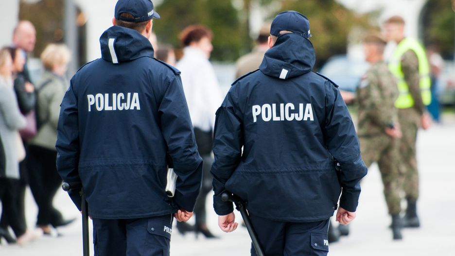 Policja patrol policjanci służba