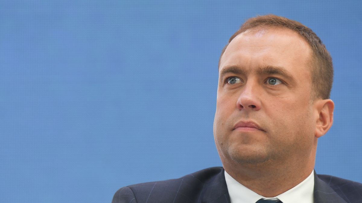 Marcin Animucki, a Chairman of Ekstraklasa SA, seen during Congress 590, in the G2A Arena Exhibition and Congress Centre in Jasionka, near Rzeszow. On Monday, 7 October 2019, in Jasionka, Rzeszow, Poland. (Photo by Artur Widak/NurPhoto via Getty Images)