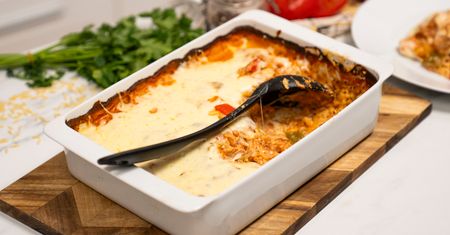 Jednogarnkowe orzo z kurczakiem. Jak nie mam pomysłu na obiad, ten przepis mnie ratuje