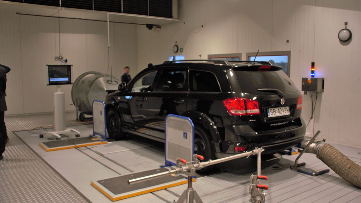 Badanie emisji CO2 i zanieczyszczeń samochodu