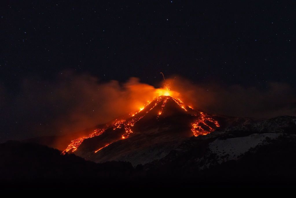 Erupcja Etny z 19 stycznia 2021 r. 