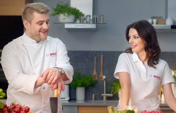 „Akademia smaku” - Katarzyna Glinka i Tomasz Jakubiak w miniserialu reklamującym Bosch (wideo)