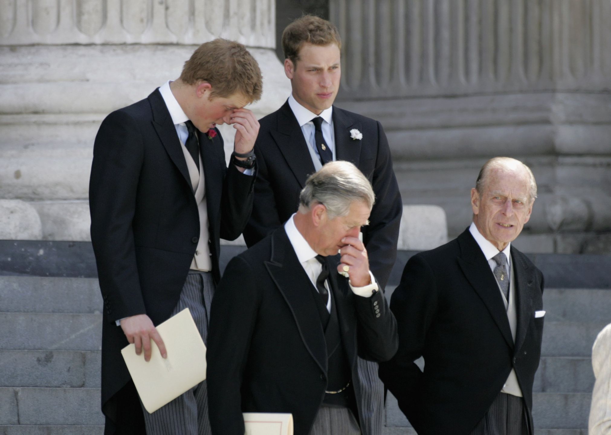 Książę Harry i książę Filip