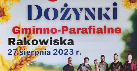Dożynki w Rakowiskach 2023. Koncert zespołu Biała Armia