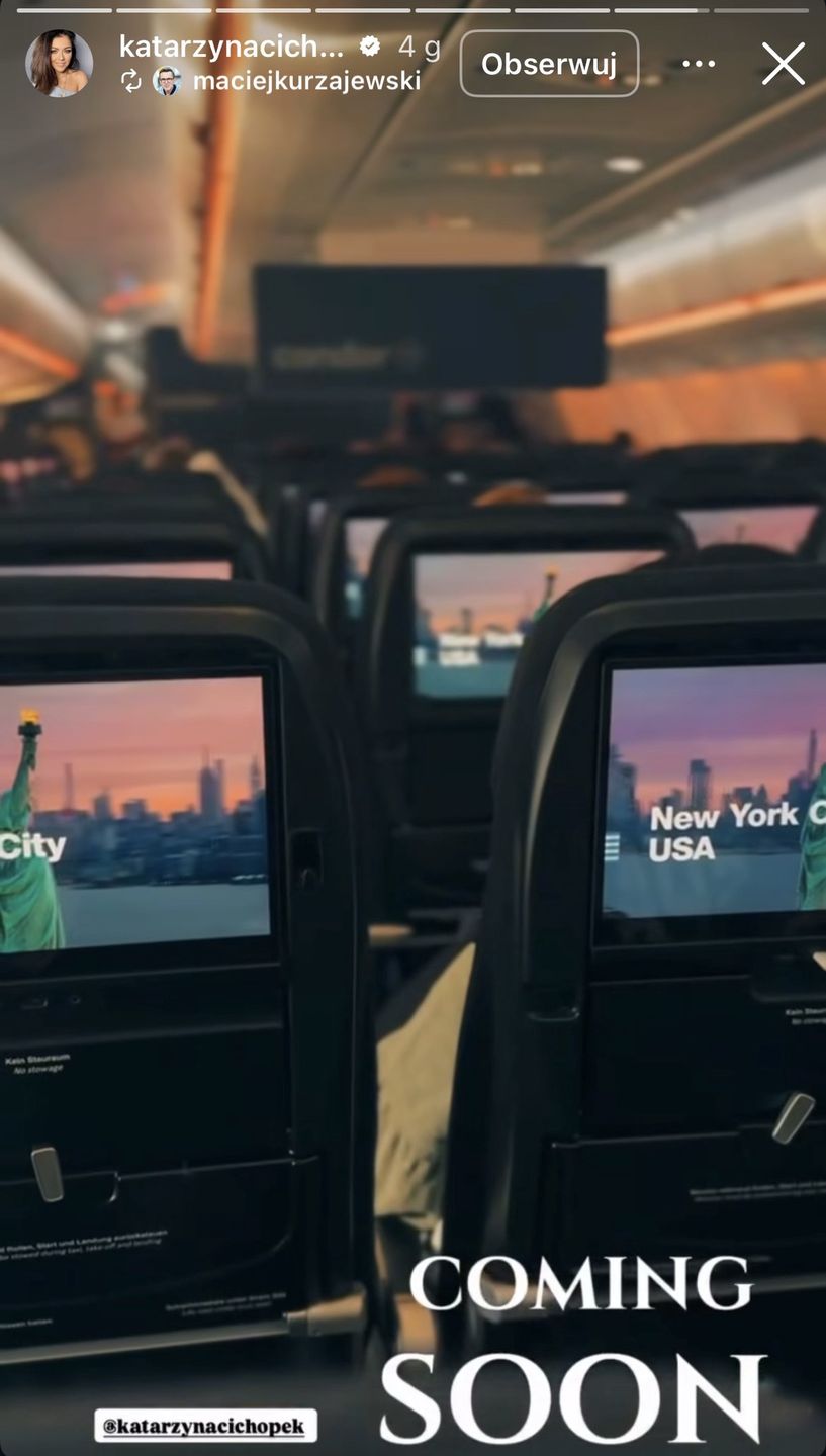 "Kurzopki" pozdrawiają z samolotu 