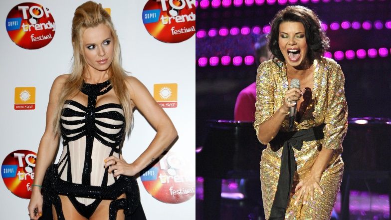 Doda i Edyta Górniak na festiwalu TOPtrendy