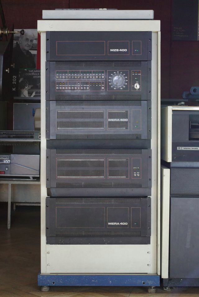 MERA-400 w Muzeum Techniki (Jakub Filipowicz)