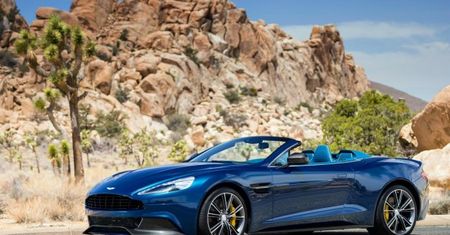 Aston Martin Vanquish Volante - piękno i ekstrawagancja
