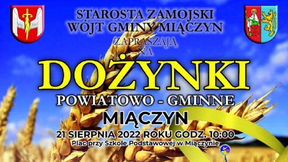 Dożynki powiatowe Miączyn 2022