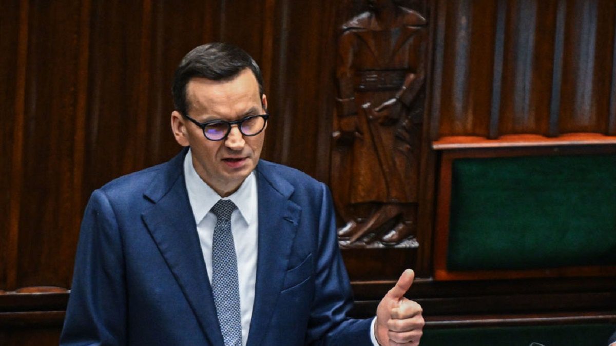 Mateusz Morawiecki. 