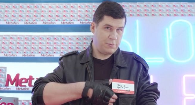 Niepomocny sprzedawca Bul bez szans w reklamie Metafenu (wideo)