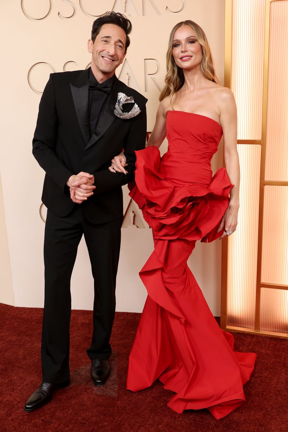 Adrien Brody z partnerką