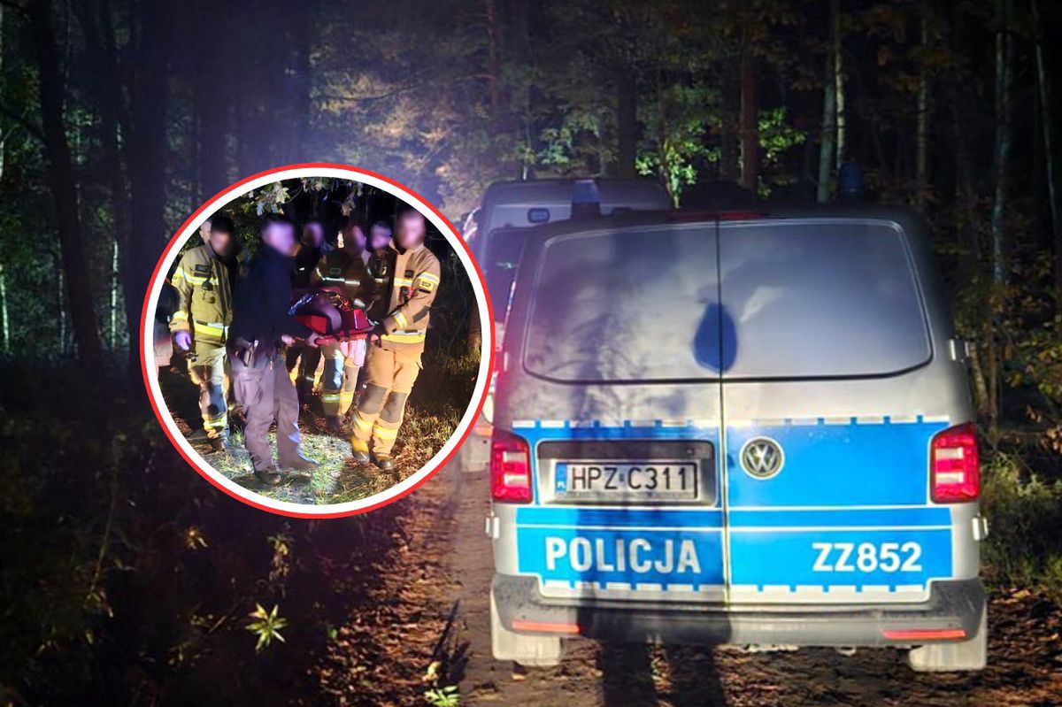 Wyszedł na grzyby i zaginął. Policjanci szukali 78-latka całą noc