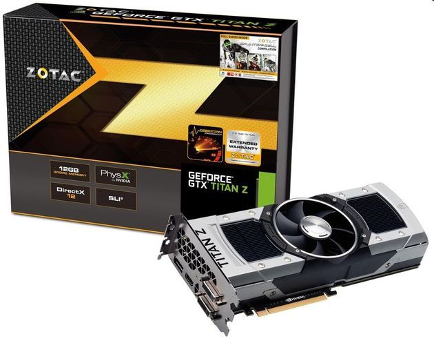 Zotac GeForce GTX Titan Z karta graficzna