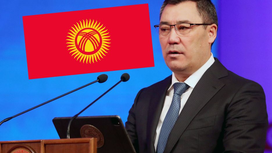 Sadyr Dżaparow zmienił flagę Kirgistanu