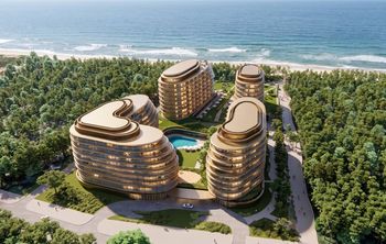 Staną zaledwie 30 m od plaży w Ustce. Z apartamentów będzie widok na morze