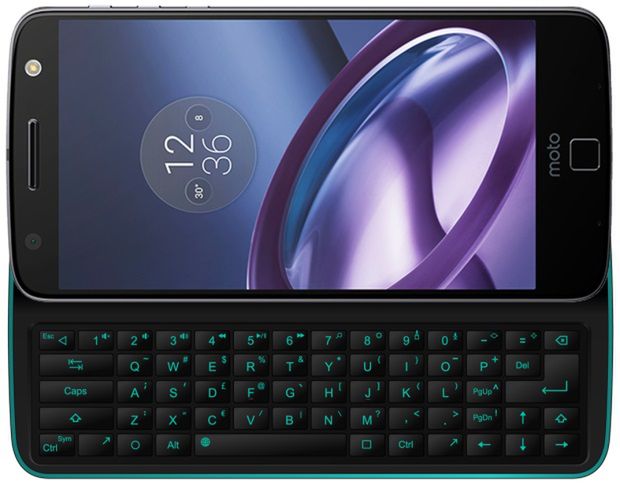 Keyboard Mod, czyli fizyczna klawiatura QWERTY dla smartfonów Moto Z 2
