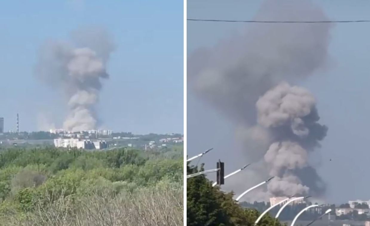 Ukrainian strike hits Russian base near occupied Luhansk