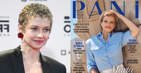 Mierząca się z nowotworem piersi Marta Nieradkiewicz pojawiła się na okładce magazynu. "Bardziej chce mi się życia nachapać"