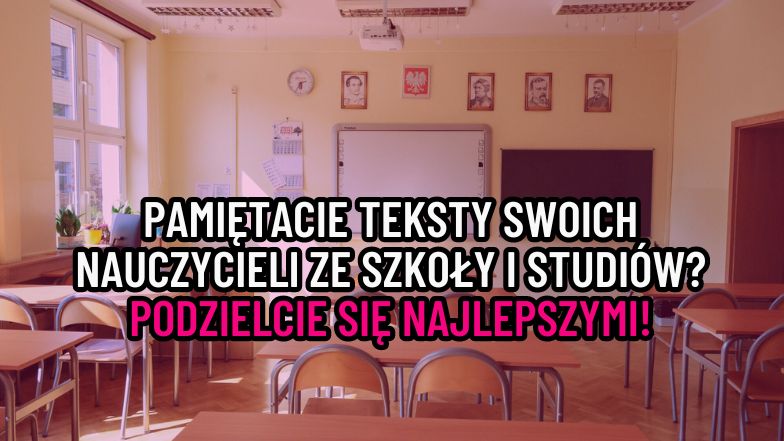 Najlepsze teksty nauczycieli 