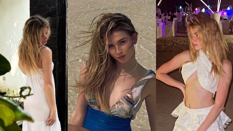 Roksana Węgiel odkrywa brzuch w skąpym topie, a Kevin Mglej chwali się ich zdjęciem na skuterze wodnym